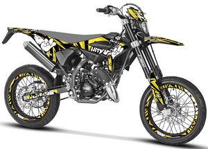 Kit déco Beta RR 50 Motard 2021-2025 Army Finger | autocollants moto | personnalisation 50cc | armysctv