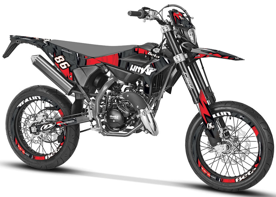 Kit déco Beta RR 50 Motard 2021-2025 Army Speeder | autocollants moto | personnalisation 50cc | armysctv