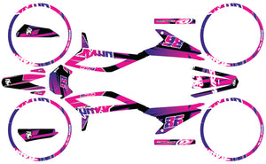 Kit déco Beta RR 50 Motard 2021-2025 Army Hind | autocollants moto | personnalisation 50cc | armysctv