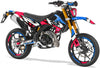 Kit pegatinas Rieju MRT 50cc 2022-2025 Victoria del Ejército | pegatinas para moto | personalización 50cc | armysctv