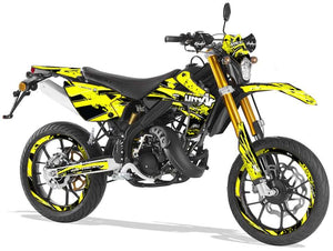 Kit déco Rieju MRT 50cc Army Velocity | autocollants moto | personnalisation 50cc | armysctv