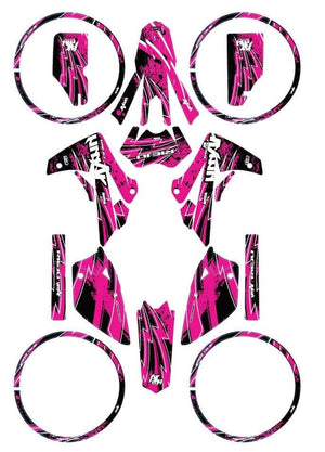 Kit déco Rieju MRT 50cc Army Velocity | autocollants moto | personnalisation 50cc | armysctv