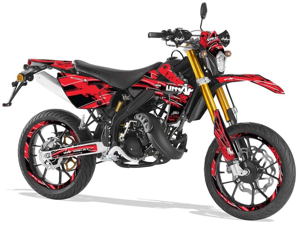 Kit déco Rieju MRT 50cc Army Velocity | autocollants moto | personnalisation 50cc | armysctv