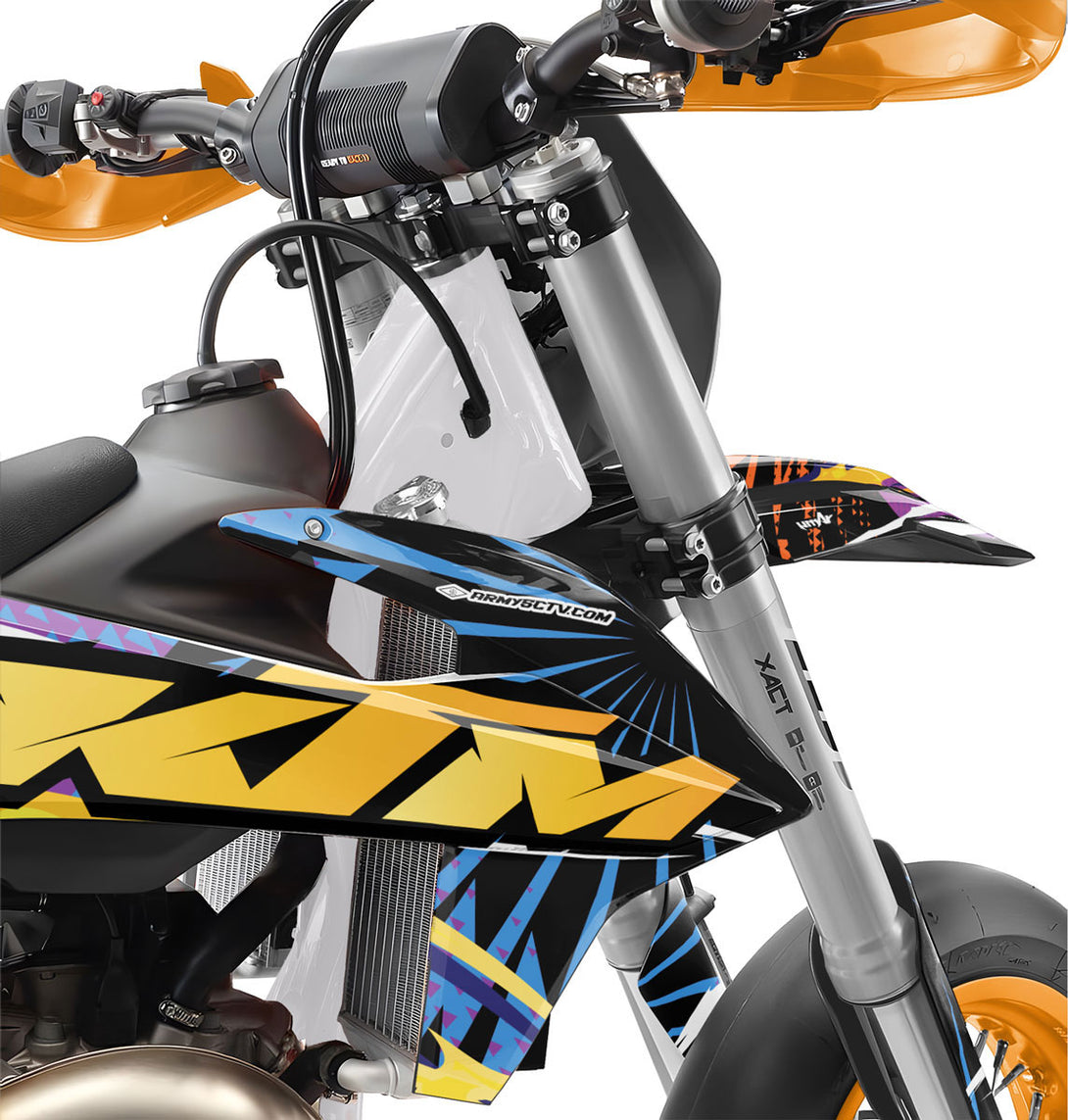 Kit déco KTM SX/SXF 125 SM 2019-2022 Cali Gelato