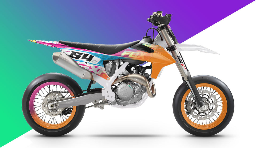 Kit déco 100% perso KTM SX/SXF 125 SM 2019-2022