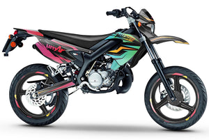 Kit déco 50cc Malaguti XSM 2002-2011 Eclipse | autocollants moto | personnalisation 50cc | armysctv