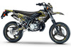 Dekor kit 50cc Malaguti XSM 2002-2011 Redrum | Motorradaufkleber | Personalisierung 50cc | armysctv
