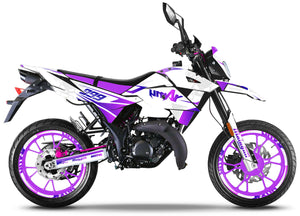 Kit déco 50cc Malaguti XSM / XTM 2019-2023 Cold | autocollants moto | personnalisation 50cc | armysctv