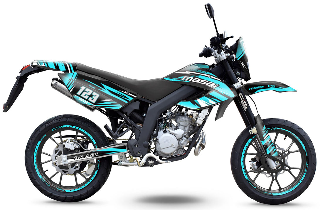 Kit déco 50cc Masai Razer 50 SM 2012-2025 Army Dream