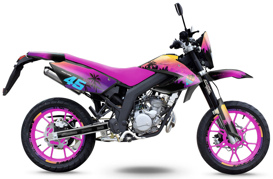 Kit déco 50cc Masai Razer 50 SM 2012-2025 Army Miami