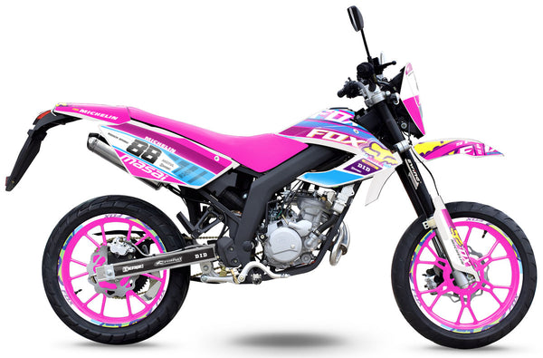 Kit de pegatinas 50cc Masai Razer Ultimate 2012-2022 Pink Fox