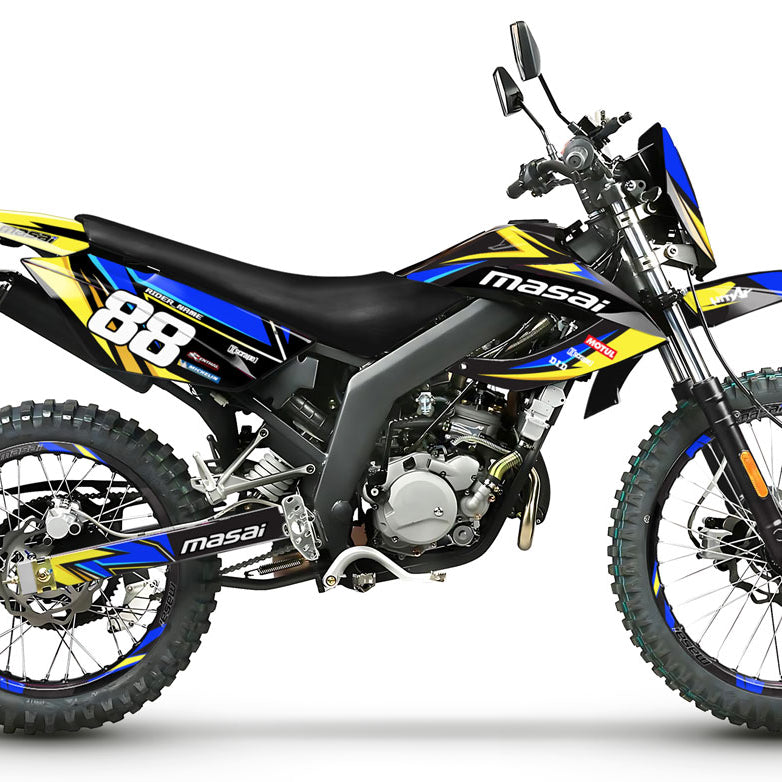 Deko-set 50cc Masai Rider 2012-2023 Finder