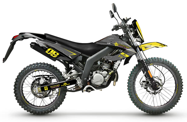 Kit déco 50cc Masai Rider 2012-2023 Yellow