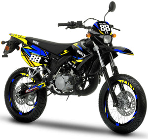 Kit déco 50cc MBK X-Limit Army Finder | autocollants moto | personnalisation 50cc | armysctv