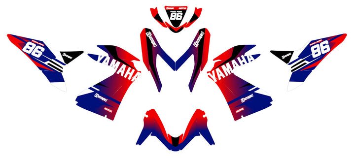 Kit déco 50cc Yamaha Aerox / MBK Nitro 2013-2019 Army Gradient – armysctv