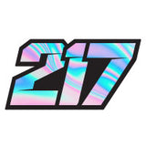 Finition numéro de course | autocollants moto | personnalisation 50cc | armysctv