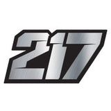 Finition numéro de course | autocollants moto | personnalisation 50cc | armysctv