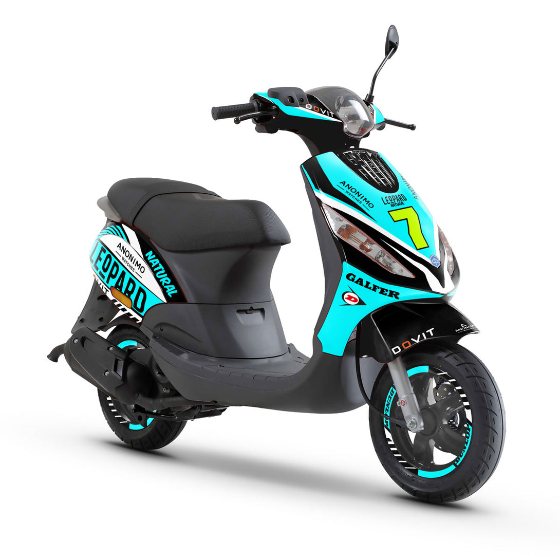 Kit déco 50cc Piaggio Zip 2000-2023 Leopard