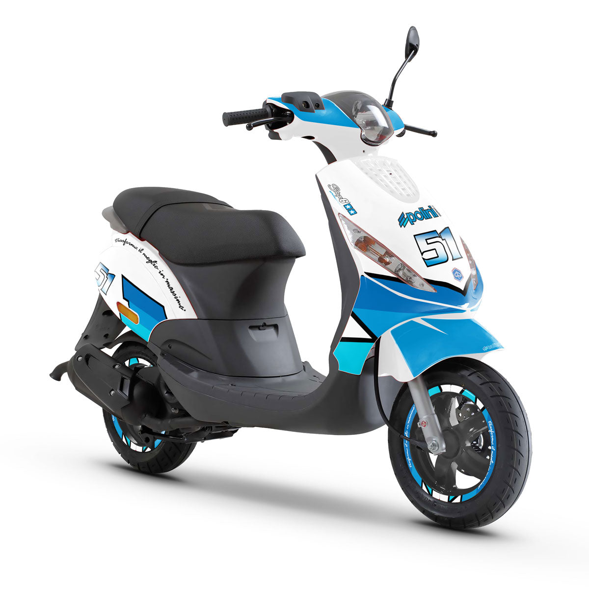 Graphic decals 50cc Piaggio Zip 2000-2023 Polini – armysctv