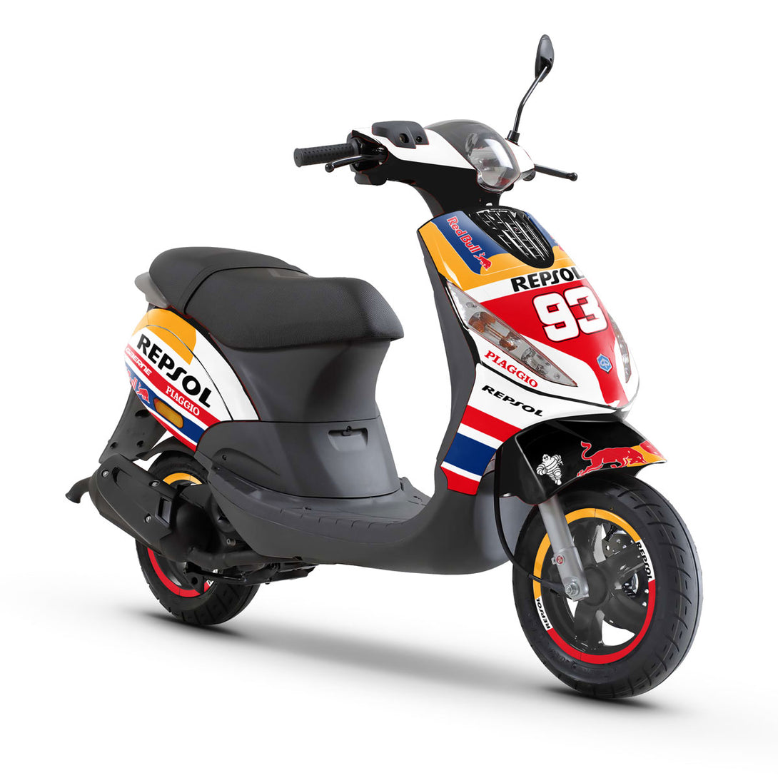 Kit déco 50cc Piaggio Zip 2000-2023 Repsol