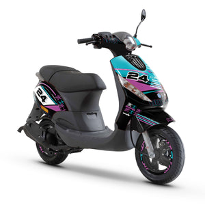Kit déco 50cc Piaggio Zip 2000-2025 Vulture | autocollants moto | personnalisation 50cc | armysctv