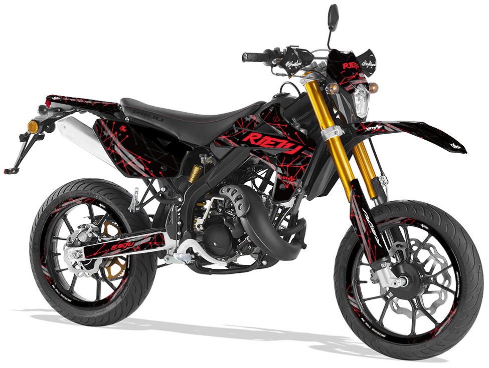 Kit déco Rieju MRT 50cc 2009-2021 Army Dots | autocollants moto | personnalisation 50cc | armysctv