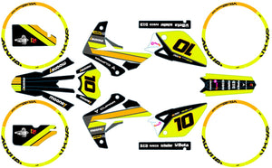 Kit déco Rieju MRT 50cc 2009-2021 Mooney Racing | autocollants moto | personnalisation 50cc | armysctv