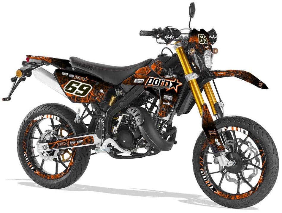 Dekor kit Rieju MRT P-Star | Motorradaufkleber | Personalisierung 50cc | armysctv