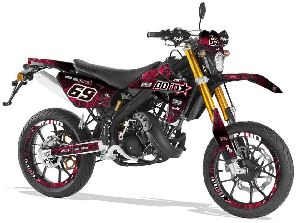 Dekor kit Rieju MRT P-Star | Motorradaufkleber | Personalisierung 50cc | armysctv
