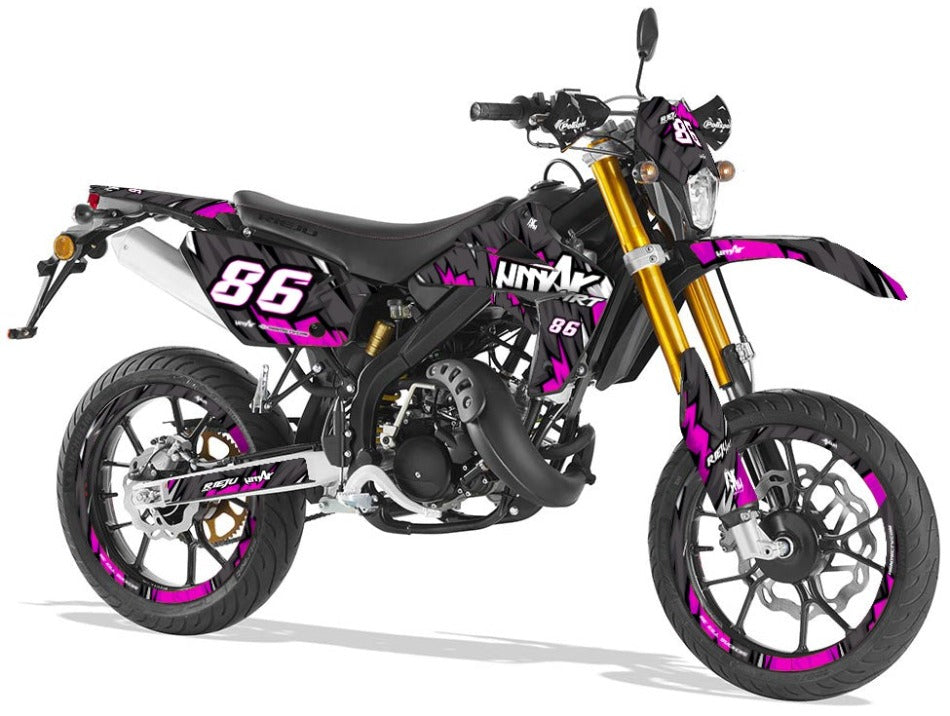 Kit déco Rieju MRT 50cc 2009-2021 Army Speeder | autocollants moto | personnalisation 50cc | armysctv