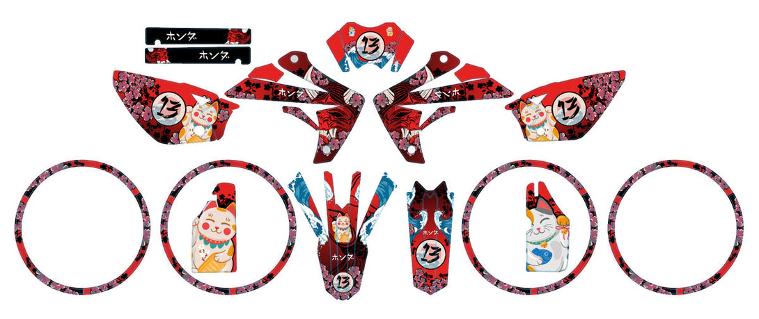 Kit déco 50cc Rieju MRT 2009-2021 Arigato