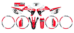 Kit déco Rieju MRT 50cc 2009-2021 Awakening | autocollants moto | personnalisation 50cc | armysctv