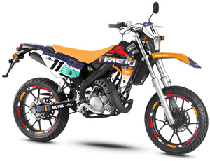 Kit déco Rieju MRT 50cc 2009-2021 Blackdawn | autocollants moto | personnalisation 50cc | armysctv