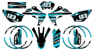 Kit déco Rieju MRT 50cc 2009-2021 Army Dream | autocollants moto | personnalisation 50cc | armysctv