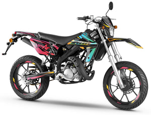 Kit déco Rieju MRT 50cc 2009-2021 Eclipse | autocollants moto | personnalisation 50cc | armysctv