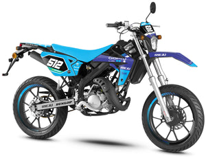 Kit déco Rieju MRT 50cc 2009-2021 Hero | autocollants moto | personnalisation 50cc | armysctv