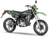 Kit déco Rieju MRT 50cc 2009-2021 Green Stuff | autocollants moto | personnalisation 50cc | armysctv