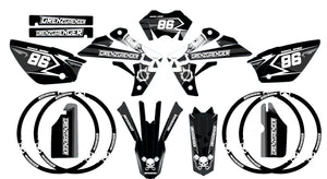 Kit déco Rieju MRT 50cc 2009-2021 Grenz | autocollants moto | personnalisation 50cc | armysctv