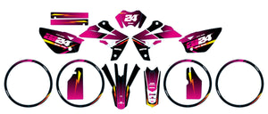 Kit déco Rieju MRT 50cc 2009-2021 Hach | autocollants moto | personnalisation 50cc | armysctv