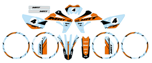 Kit déco Rieju MRT 50cc 2009-2021 Hurry ! | autocollants moto | personnalisation 50cc | armysctv
