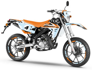 Kit déco Rieju MRT 50cc 2009-2021 Hurry ! | autocollants moto | personnalisation 50cc | armysctv