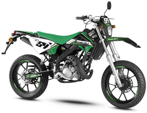 Kit déco Rieju MRT 50cc 2009-2021 Army Orion | autocollants moto | personnalisation 50cc | armysctv