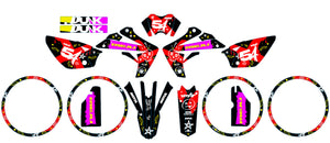 KKit déco Rieju MRT 50cc 2009-2021 Army Punk | autocollants moto | personnalisation 50cc | armysctv