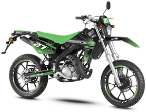 Kit déco Rieju MRT 50cc 2009-2021 Army Septième | autocollants moto | personnalisation 50cc | armysctv