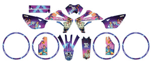 Kit déco Rieju MRT 50cc 2009-2021 Vice City | autocollants moto | personnalisation 50cc | armysctv