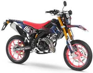 Kit déco Rieju MRT 50cc 2022-2025 Army Fluid | autocollants moto | personnalisation 50cc | armysctv