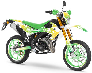 Kit déco Rieju MRT 50cc 2022-2025 Xfast | autocollants moto | personnalisation 50cc | armysctv