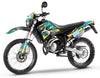 50cc Graphics kit Rieju RR 2005-2007 Tacker | motorcycle stickers | 50cc customization | armysctv