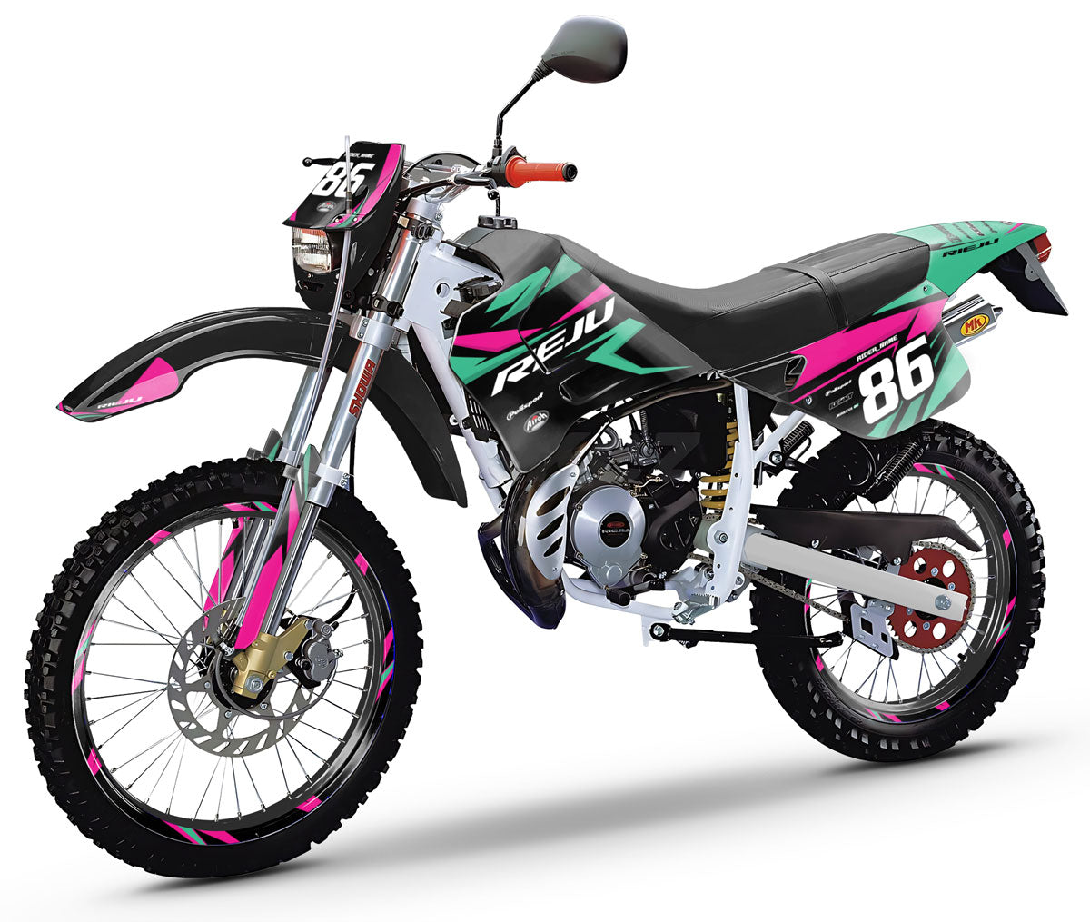 Kit pegatinas 50cc Rieju RR 1996-2004 Finder | pegatinas para moto | personalización 50cc | armysctv