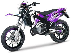 Kit déco Rieju 50cc SMX 2001-2009 Army Ghost | autocollants moto | personnalisation 50cc | armysctv